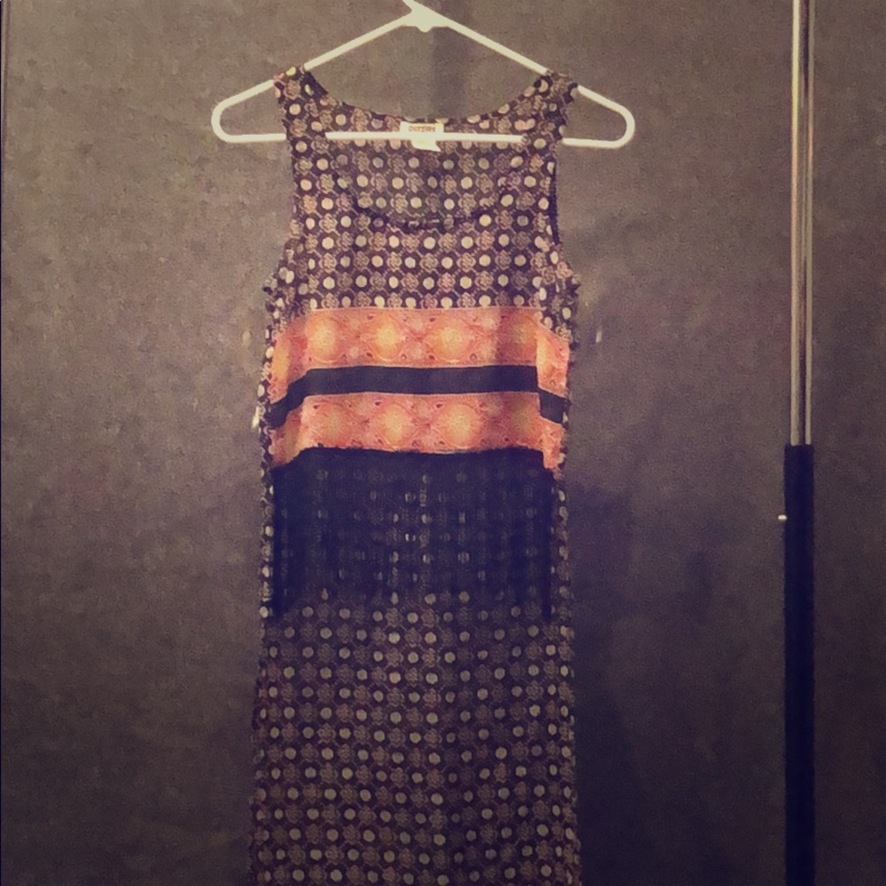 Pattered tassel shirt